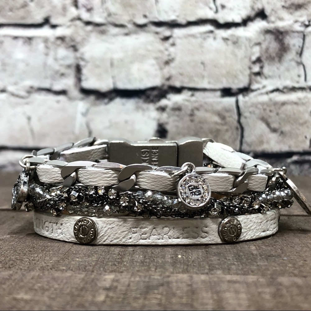 CLOUD GoodWorks Leather Empowerment Bracelet